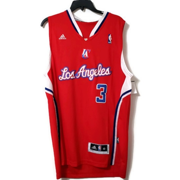 adidas Other - Adidas Men's Medium LA Clippers Red Paul Jersey